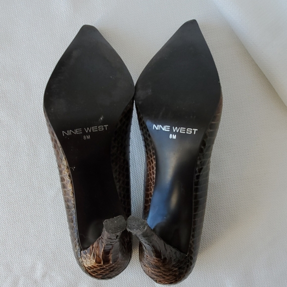 Nine West snakeskin pumps - Picture 4 of 6